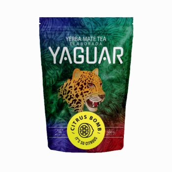 Yerba Mate Citrus Bomb 500g Yaguar